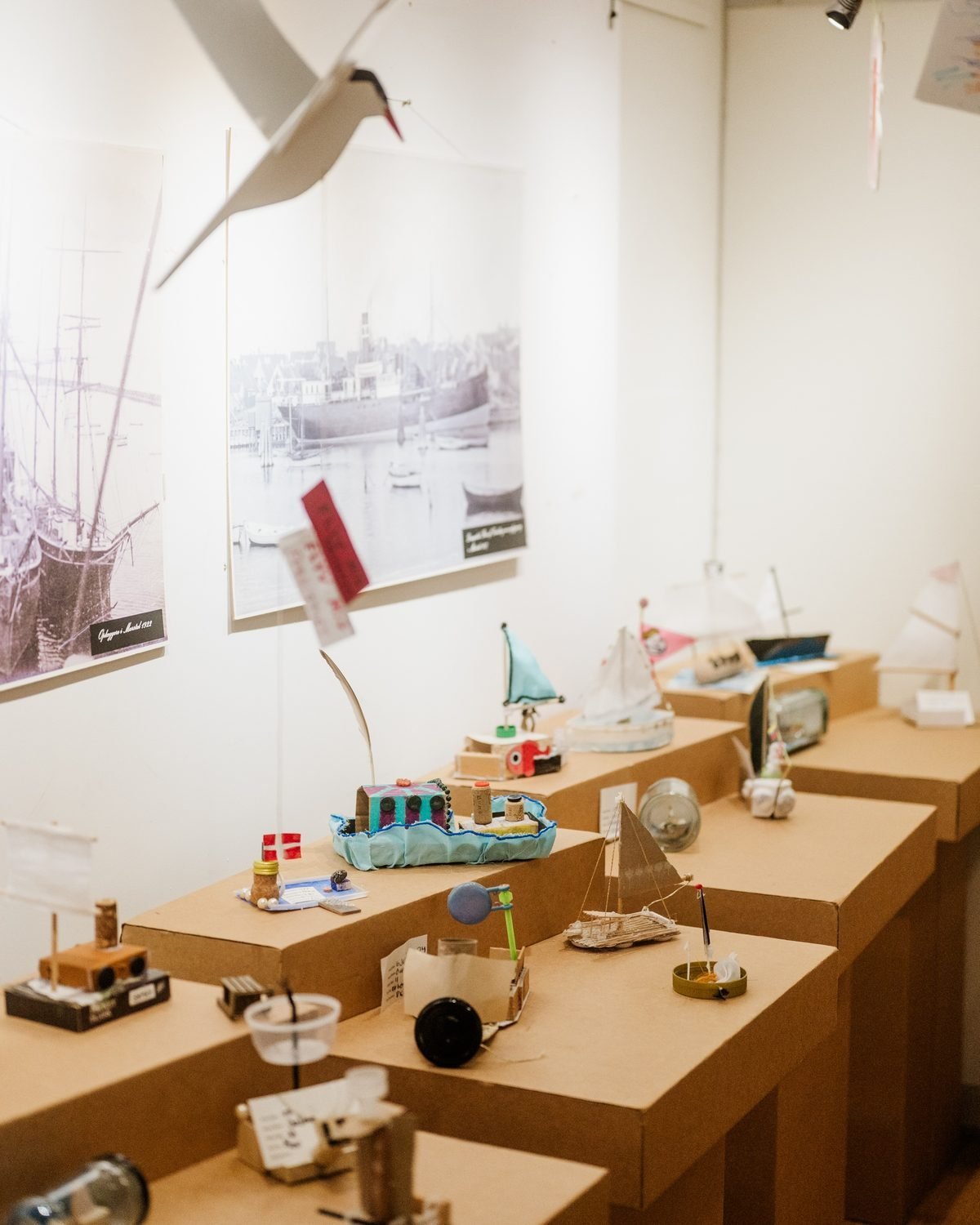Creatieve kunstnijverheid in het Søfartsmuseum in Marstal