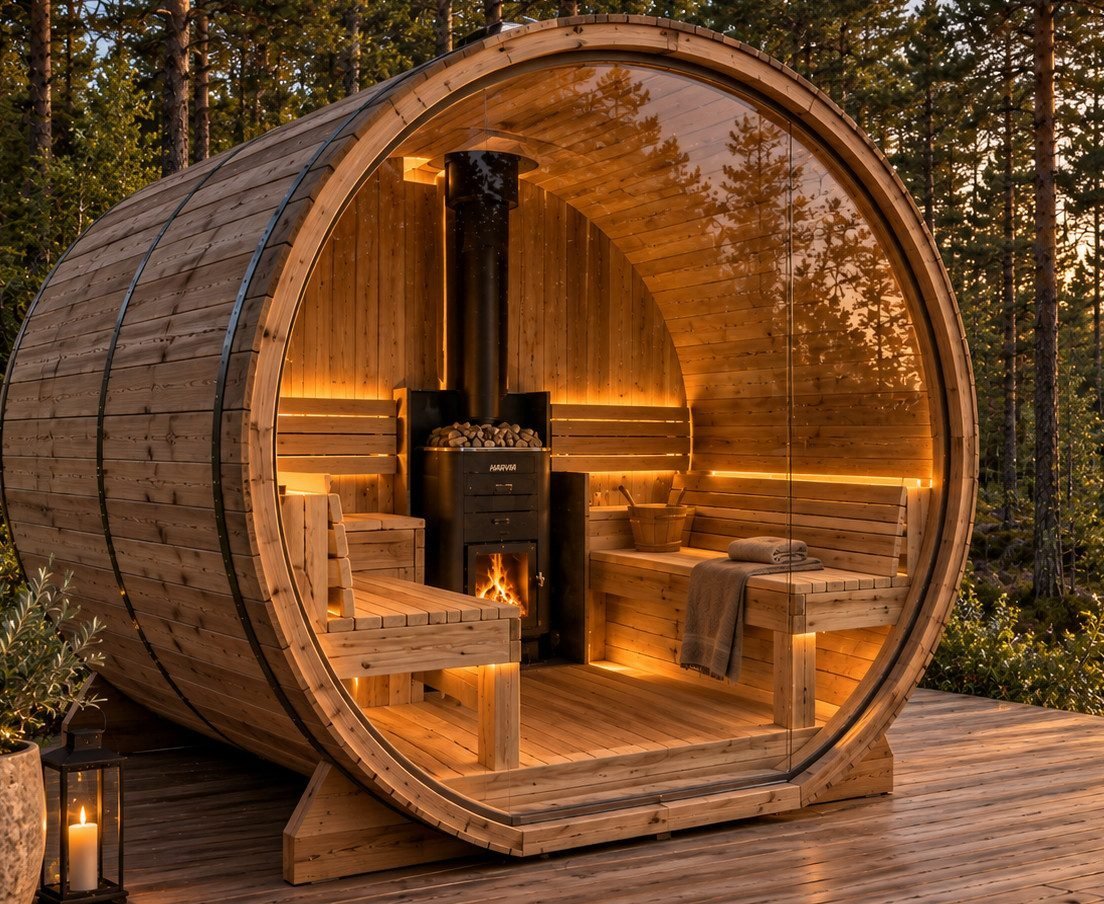 Privé tonsauna van Dansk Cottage