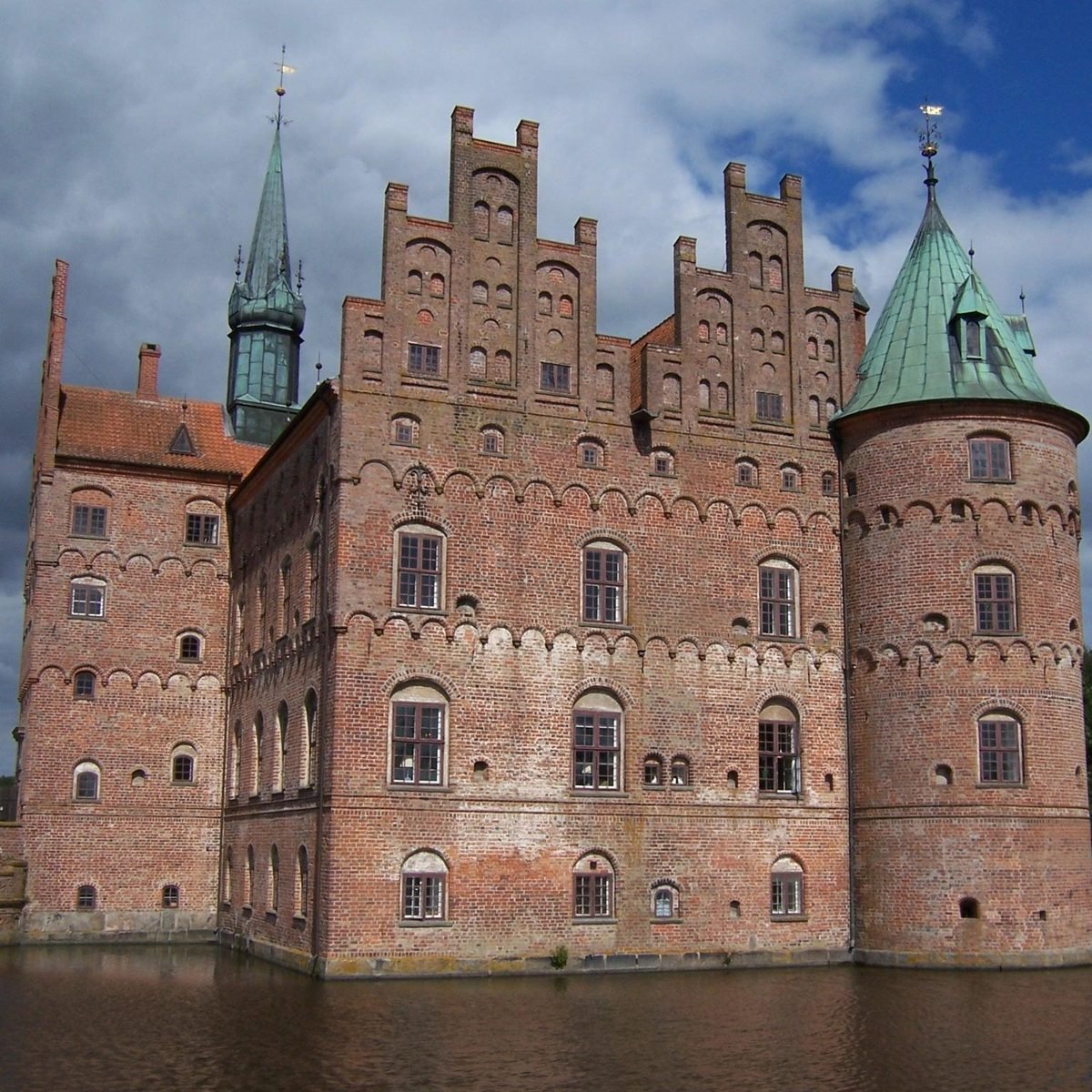 Waterkasteel Egeskov op Funen